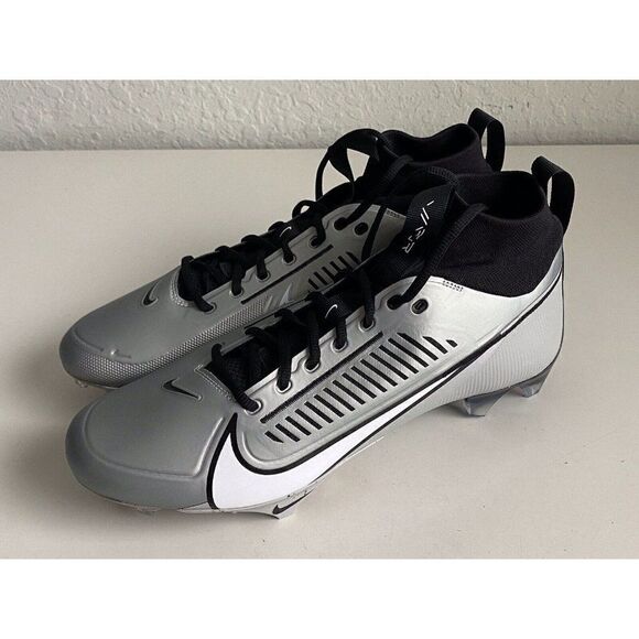 Nike Vapor Edge Pro 360 2 Grey Black Football Cleats DA5456-002 Men’s Sz 13 - Picture 7 of 10